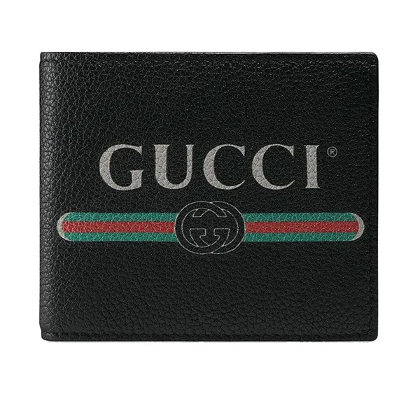 Ví Nam Gucci Print Gucci Wallet Màu Đen