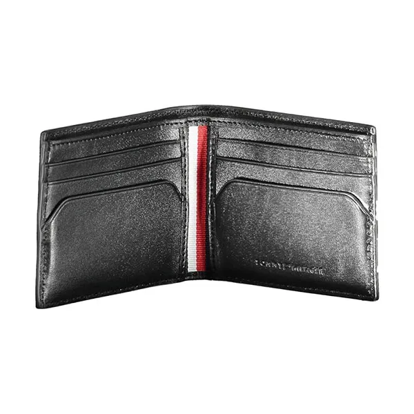 Ví Nam Tommy Hilfiger Wallet AM0AM08604_NERO_BDS Màu Đen