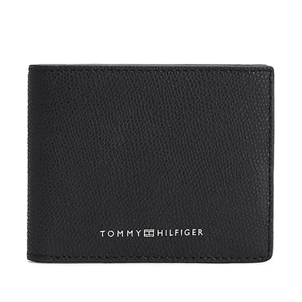 Ví Nam Tommy Hilfiger Wallet AM0AM10244_BDS Màu Đen