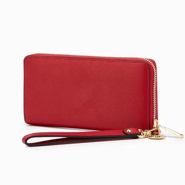 Ví Nữ Lyn Coin Continental Zip Wallets LL22CWS022 Màu Đỏ