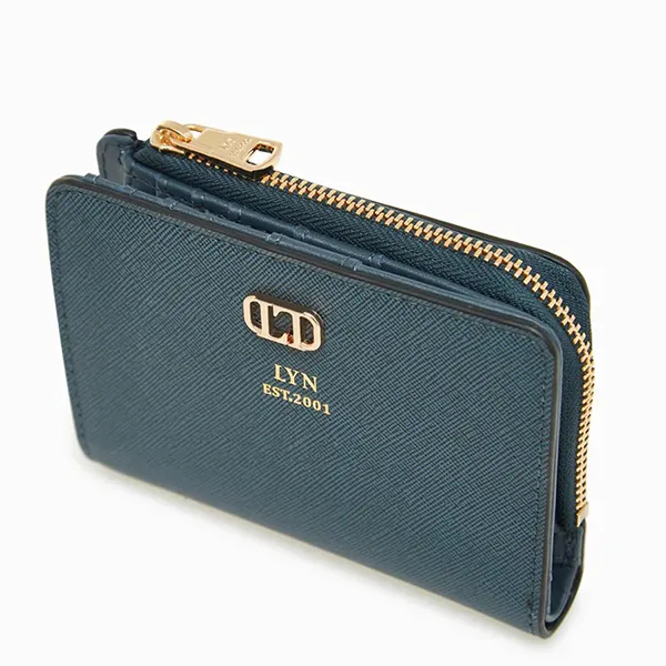 Ví Nữ Lyn Edmond Short Wallets LL23CWS034 Màu Xanh