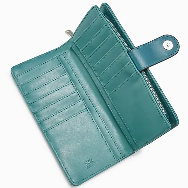 Ví Nữ Lyn Narzo Long Wallets LL23CWF042 Màu Xanh Green - Túi xách - Vua Hàng Hiệu