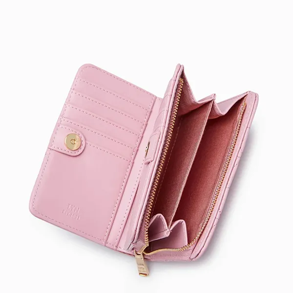 Ví Nữ Lyn Verbana Short Wallets LL23CWS037 Màu Hồng