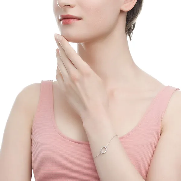 Vòng Đeo Tay Nữ Sunlight 47788 Màu Bạc - Trang sức - Vua Hàng Hiệu