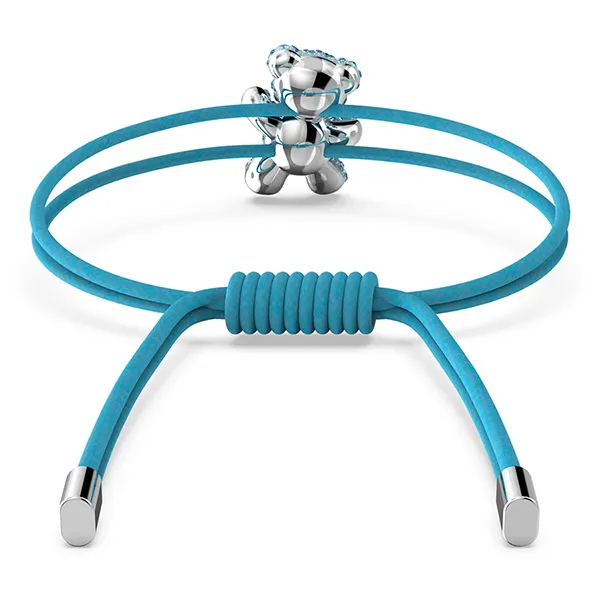 Vòng Đeo Tay Nữ Swarovski Teddy bracelet Bear, Blue, Rhodium Plated 5642980 Màu Xanh - Trang sức - Vua Hàng Hiệu