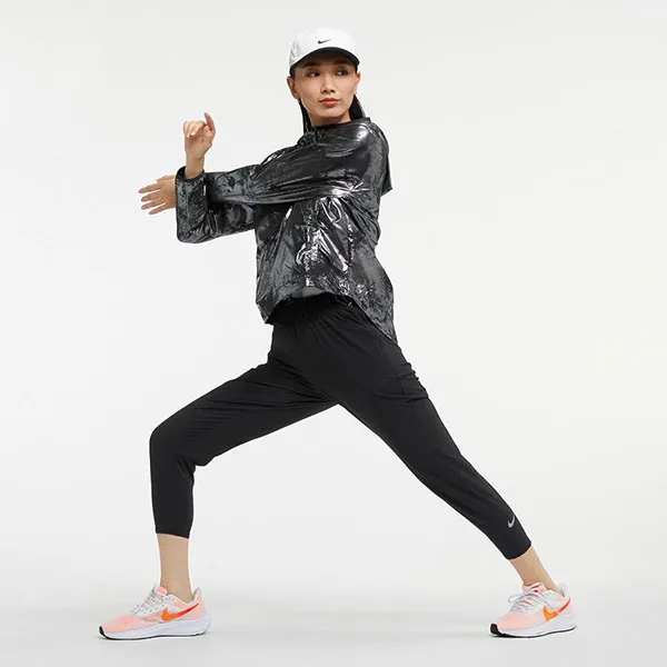 Áo Khoác Nữ Nike Air Women's Running Jacket DV7258-010 Màu Đen Size XL