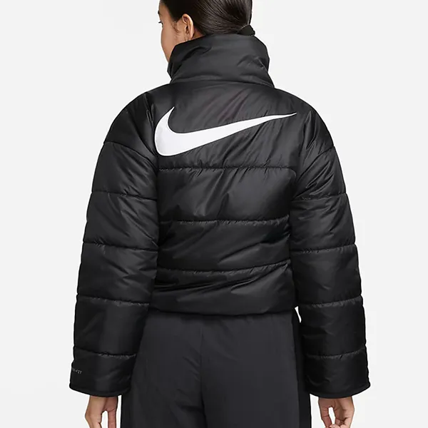 Áo Khoác Nữ Nike Sportswear Therma-FIT Repel DQ6864-010 Màu Đen (Mặc 2 Mặt) Size L