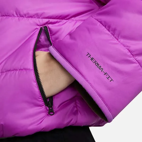 Áo Khoác Phao Nữ Nike Women's NSW TF RPL CLSSC Hoody Jacket V DQ6864-551 Màu Tím Size S - Thời trang - Vua Hàng Hiệu
