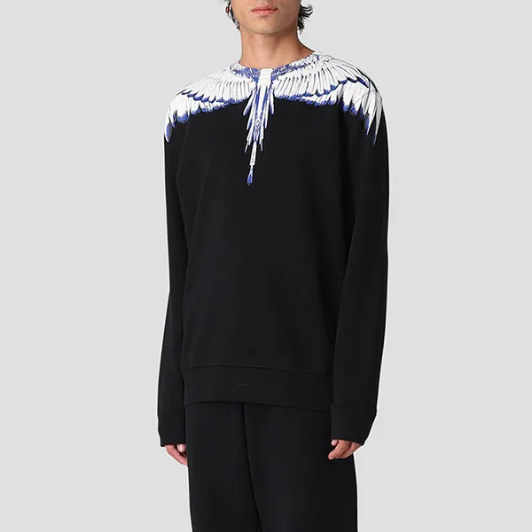 Áo Nỉ Nam Marcelo Burlon Icon Wings CMBA009C99FLE001 1001 Màu Đen