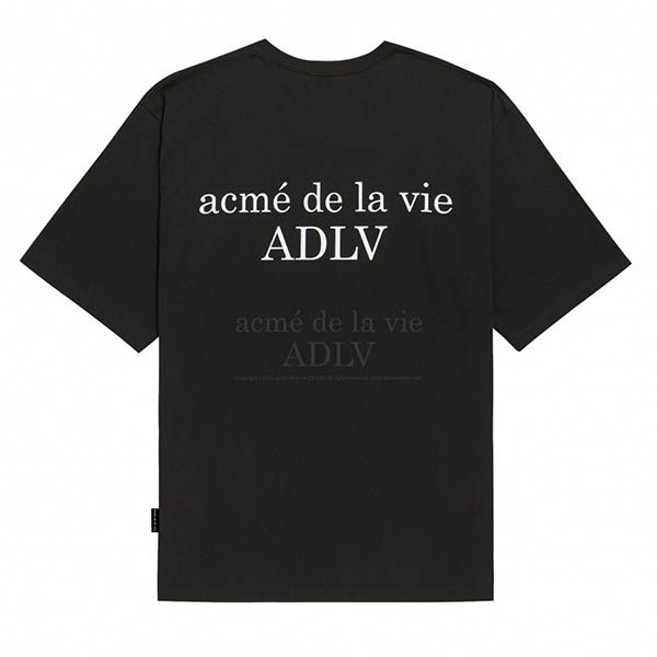 Áo Phông Acmé De La Vie ADLV Baby Face Donuts 4 ADLV-20SS-SSBKBF-DN4 T-shirt Màu Đen - 4