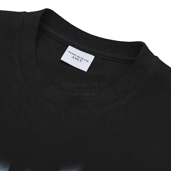 Áo Phông Acmé De La Vie ADLV Blur Zoom In ADLV-23SS-SSLBZI-BLK Tshirt Màu Đen