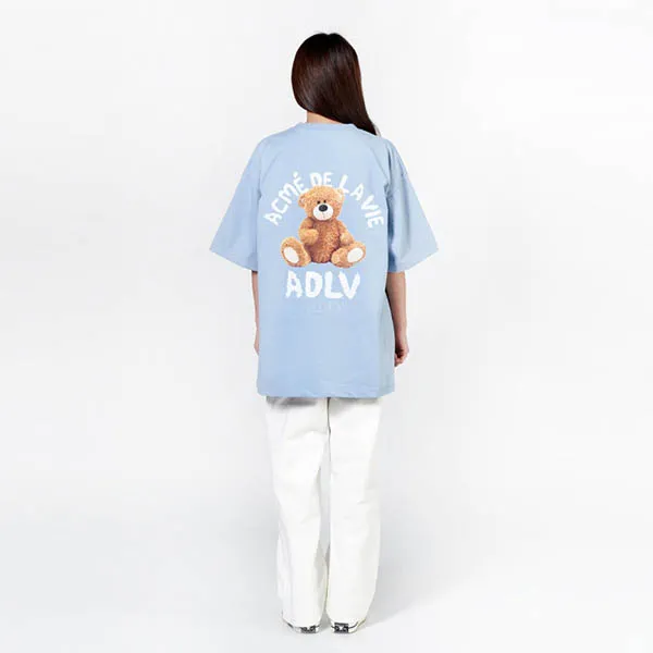 Áo Phông Acmé De La Vie ADLV Teddy Bear ADLV-21SS-SSADSB-TBD T-shirt Màu Xanh Blue
