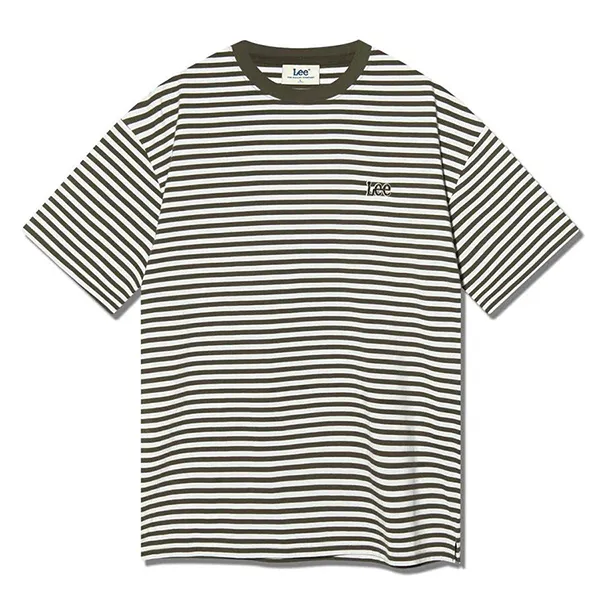 Áo Phông Lee Tshirt Kẻ Sọc Nâu Size M - Thời trang - Vua Hàng Hiệu
