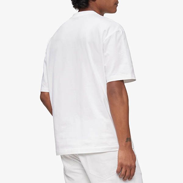 Áo Phông Nam Calvin Klein CK Logo Crew Neck T-Shirt 40HM229 Màu Trắng - 4
