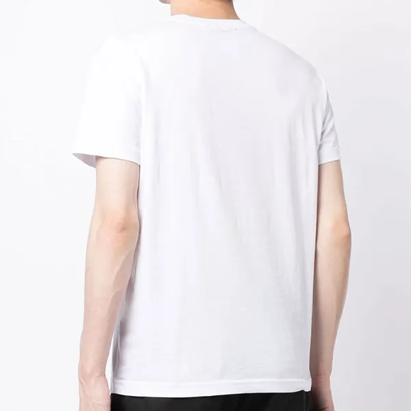 Áo Phông Nam Versace Jeans Couture Piece Number Logo Tshirt Màu Trắng