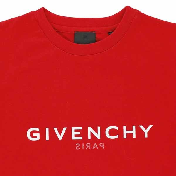 Áo Phông Trẻ Em Givenchy Red With Logo Printed Tshirt H25370/991 Màu Đỏ - 3