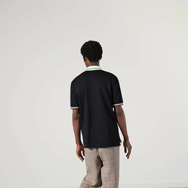 Áo Polo Gucci Cotton Piquet Polo With Interlocking G 658067 XJDI2 1043 Màu Đen Size S - Thời trang - Vua Hàng Hiệu