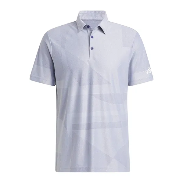 Áo Polo Nam Adidas Jacquard Polo Shirt HG8822 Màu Trắng Xám Size S
