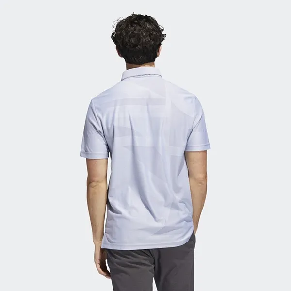 Áo Polo Nam Adidas Jacquard Polo Shirt HG8822 Màu Trắng Xám Size S
