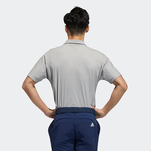 Áo Polo Nam Adidas Medium Grey Heather Polo Shirt GM0825 Màu Xám Nhạt Size S