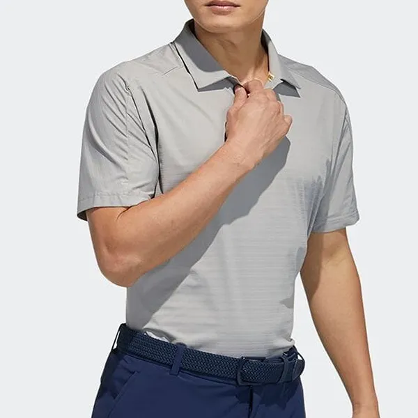 Áo Polo Nam Adidas Medium Grey Heather Polo Shirt GM0825 Màu Xám Nhạt Size S