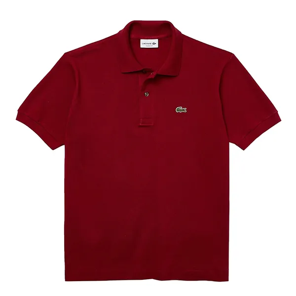 Áo Polo Nam Lacoste Men's Classic Fit L.12.12 Polo L1212 476 Màu Đỏ Thẫm