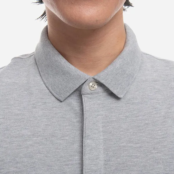 Áo Polo Nam Lacoste Shirt Regular Fit Stretch Cotton Piqué PH5522 CCA Màu Xám Size XS - 2