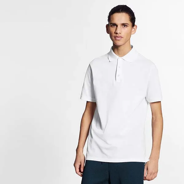 Áo Polo Nam Louis Vuitton LV Short Sleeved White 1A1S9N Màu Trắng