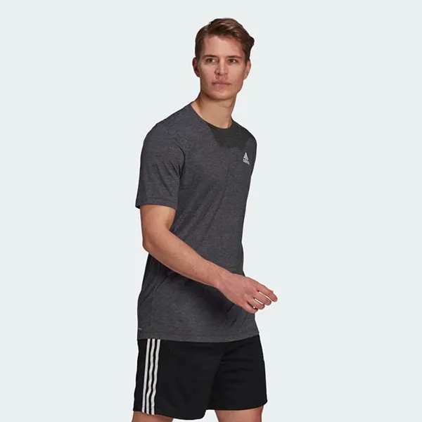 Áo Thun Nam Adidas Aeroready Designed To Move Heathered Sport Tee Tshirt GR0506 Màu Xám - Thời trang - Vua Hàng Hiệu