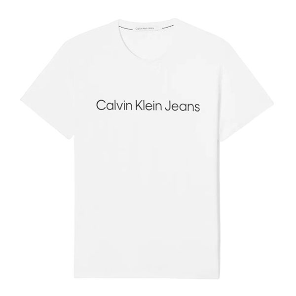 Áo Thun Nam Calvin Klein CK Tops Graphic Tees Tshirt CK-J321612-YAF Màu Trắng - 1