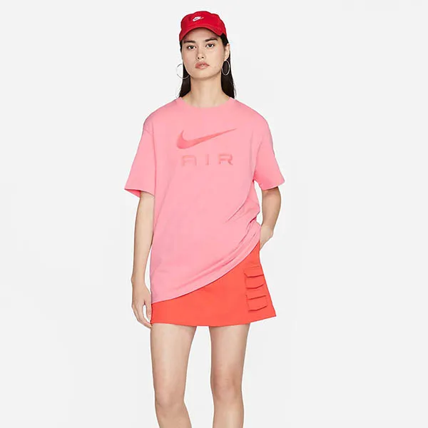 Áo Thun Nữ Nike Air Women's T-Shirt DX7919-611 Màu Hồng