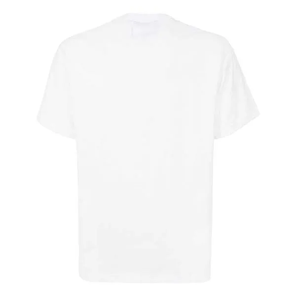 Áo Thun Nam Versace T-shirt Jean Couture White With Pattern Printed 74GAH6SG JS174 G03 Màu Trắng