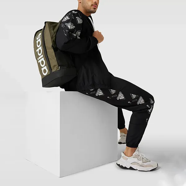 Balo Adidas Linear Essentials HR5344 Màu Xanh Olive - Túi xách - Vua Hàng Hiệu