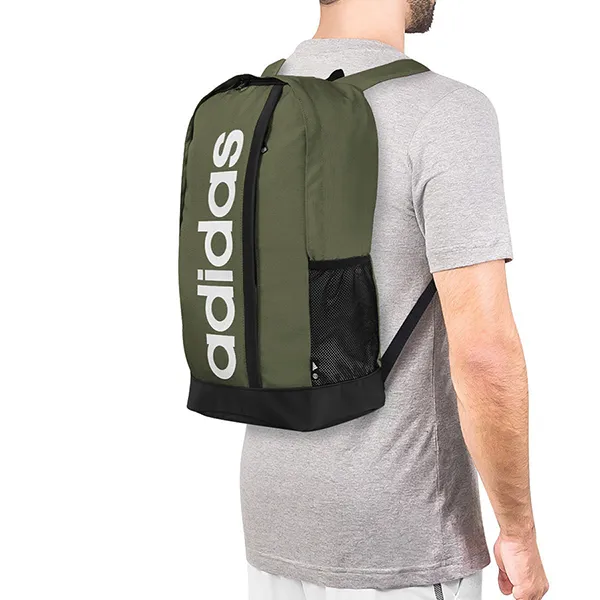 Balo Adidas Linear Essentials HR5344 Màu Xanh Olive - Túi xách - Vua Hàng Hiệu