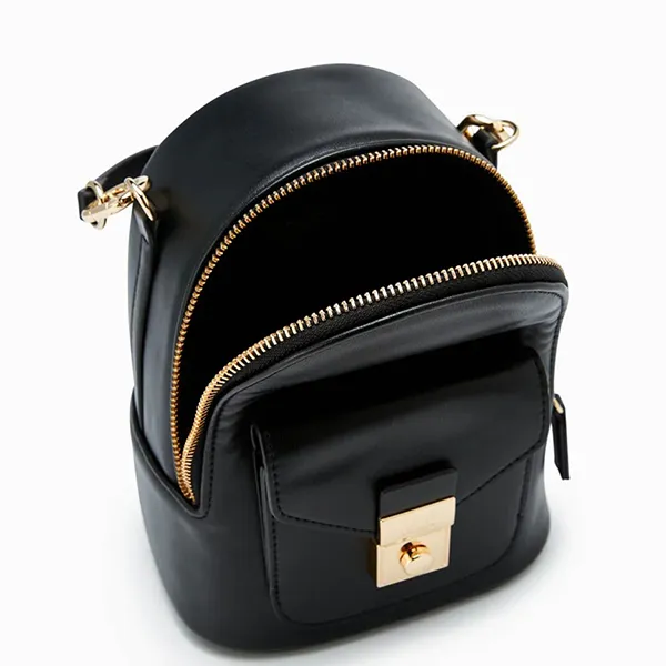 Balo Nữ Lyn Alyssa Backpacks LL23CBF252 Màu Đen