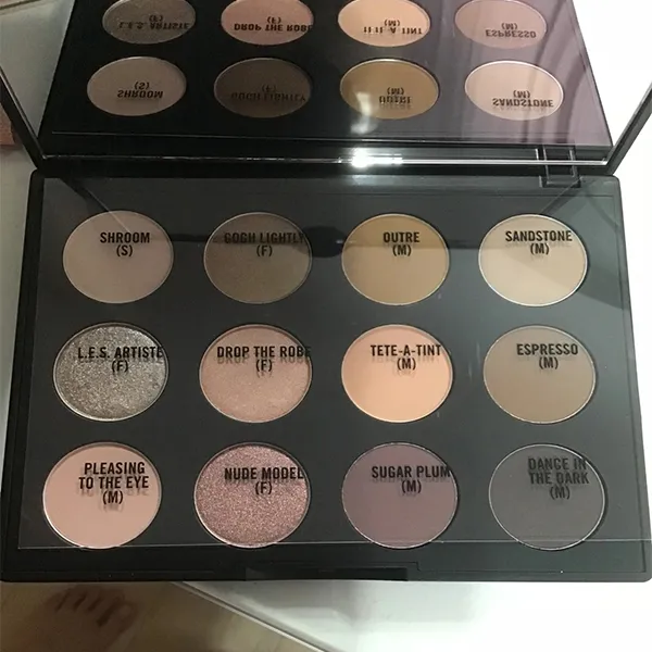 Bảng Phấn Mắt MAC Art Library Nude Model Eyeshadow Palette 12 Màu - Trang điểm - Vua Hàng Hiệu