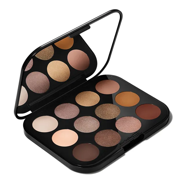 Bảng Phấn Mắt MAC Connect In Colour Eye Shadow Palette Unfiltered Nudes 12 Ô - Trang điểm - Vua Hàng Hiệu