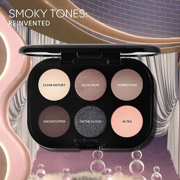 Bảng Phấn Mắt MAC Connect In Colour Eyeshadow Palette Encrypted Kryptonite 6 Ô - 1
