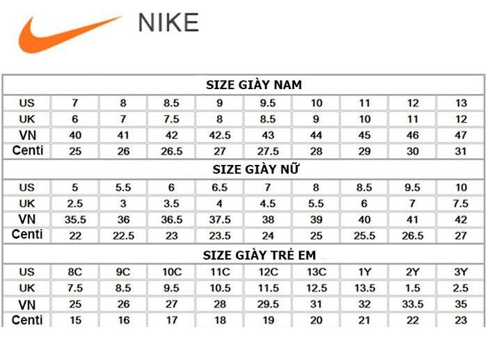Bảng size giày Nike nam nữ chuẩn nhất-6