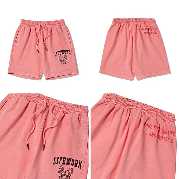 Quần Short Nữ LifeWork Pigmented Màu Hồng - Thời trang - Vua Hàng Hiệu