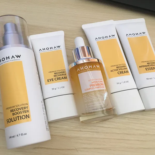 Bộ Sản Phẩm Ngăn Ngừa Lão Hoá Cao Cấp Ahohwa Premium Solution Set 5 Món - Mỹ phẩm - Vua Hàng Hiệu