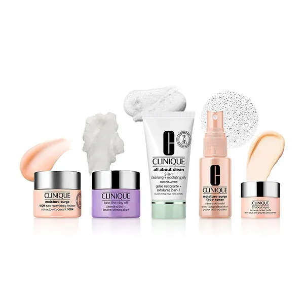 Set Tẩy Trang Và Dưỡng Ẩm Clinique Refresh In 5