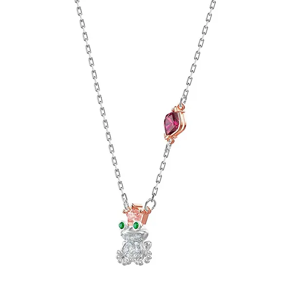 Dây Chuyền Nữ Swarovski Oot World Kiss Necklace 5456236 Phối Màu