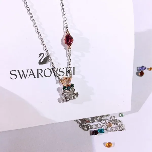 Dây Chuyền Nữ Swarovski Oot World Kiss Necklace 5456236 Phối Màu