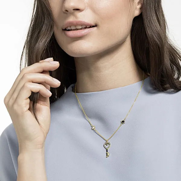 Dây Chuyền Nữ Swarovski Tarot Magic Necklace 5490917 Màu Vàng
