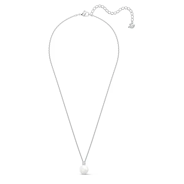 Dây Chuyền Nữ Swarovski Treasure Necklace White, Rhodium Plated 5563288 Màu Bạc - Trang sức - Vua Hàng Hiệu