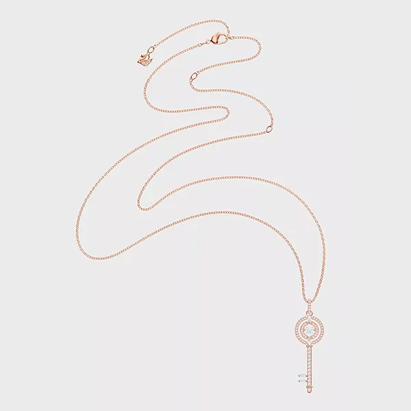 Dây Chuyền Swarovski Sparkling Dance Key Pendant 5469120 Màu Vàng Hồng - Trang sức - Vua Hàng Hiệu