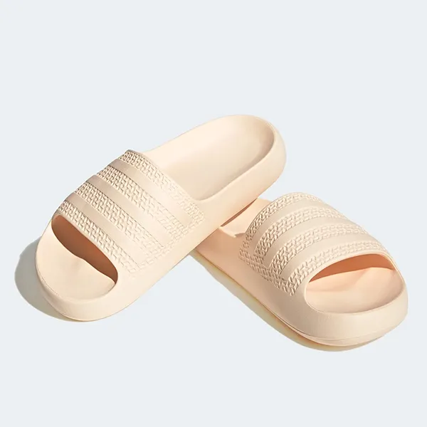 Dép Adidas Adilette Ayoon Slides Màu Kem Size 35.5 - Dép - Vua Hàng Hiệu