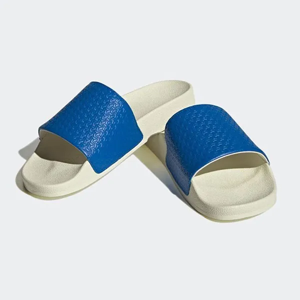 Dép Adidas Adilette Slides HQ6746 Phối Màu Xanh Trắng Size 45.5