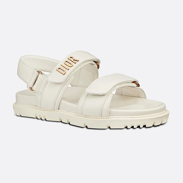 Dép Nữ Dior Dioract Sandal KCQ547LAB_S03W Màu Trắng Size 36 - Dép - Vua Hàng Hiệu